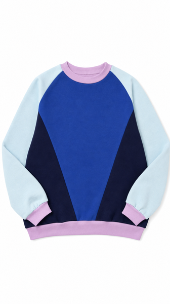 Load image into Gallery viewer, Colour Block Electric Pullover Kids
