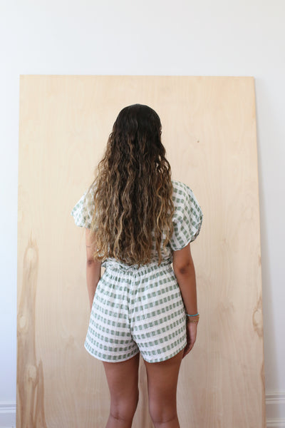 Load image into Gallery viewer, Green Check Shorts