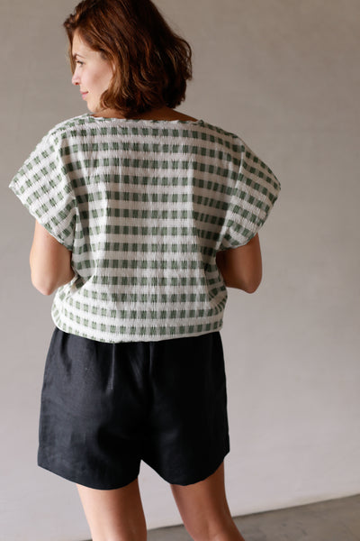 Load image into Gallery viewer, Green Check Top Adult Capsule 25
