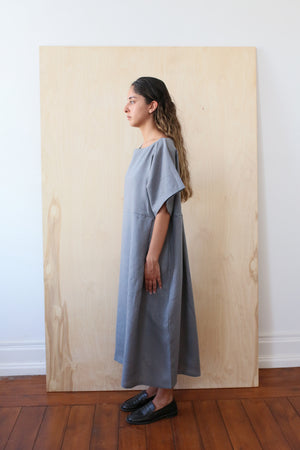 Gray Folds Dress