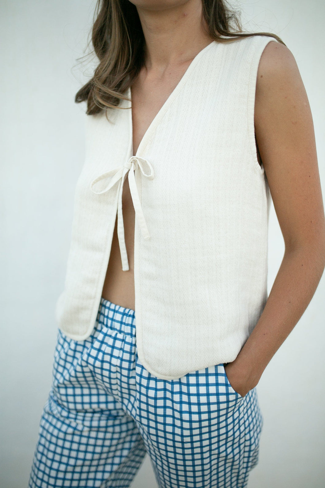 Ecru Vest ADULT